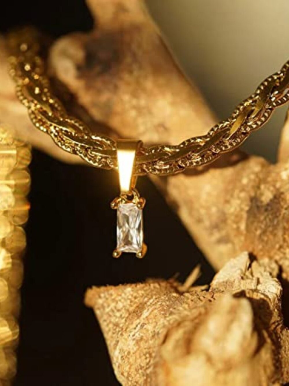 New‎ -  18K Gold Plated Vintage Choker Necklaces for Women Waterproof Choker